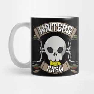 Waiters crew Jolly Roger pirate flag Mug